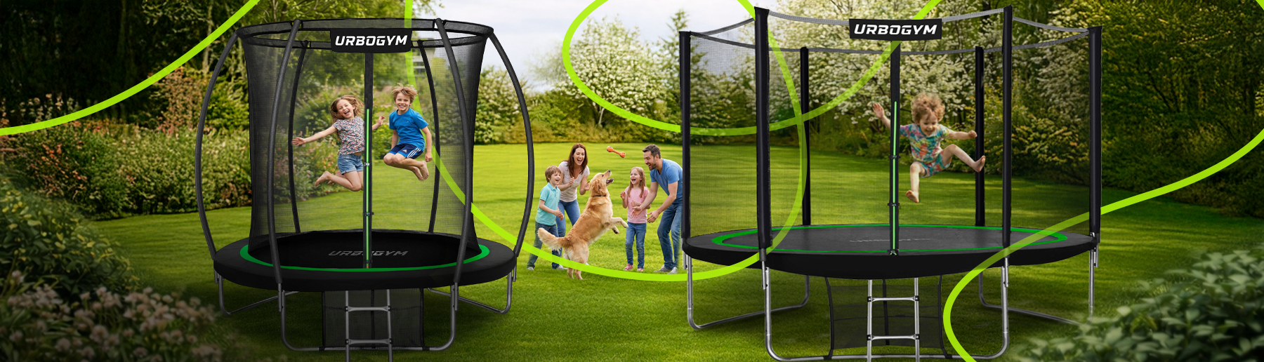 Gartentrampoline