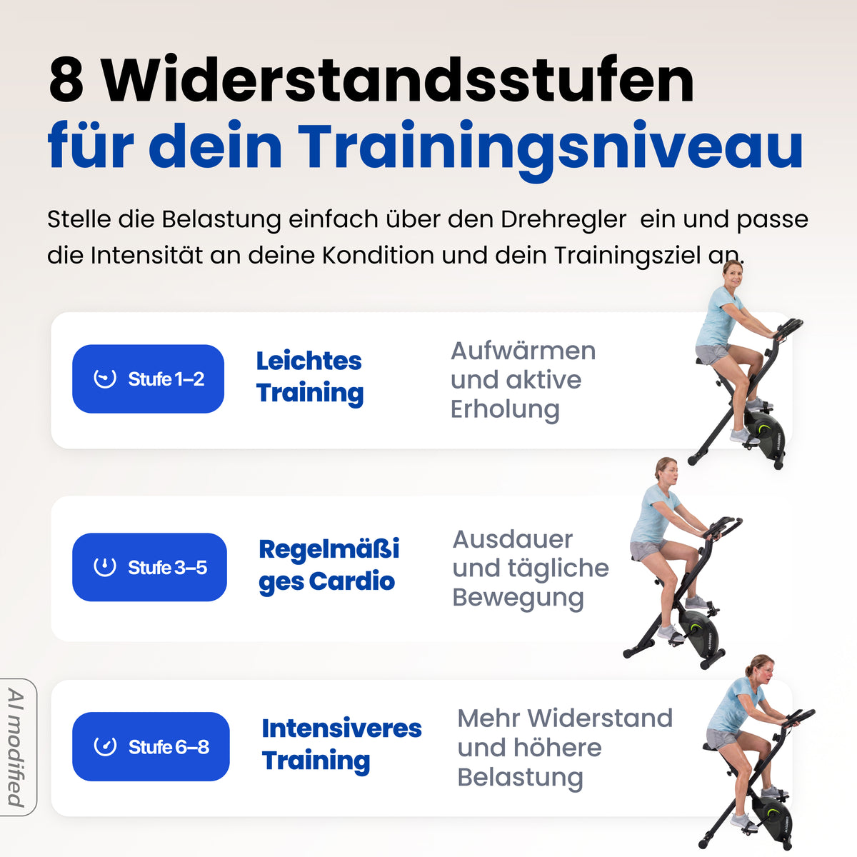 Heimtrainer X-BIKE ALPHA SKILL