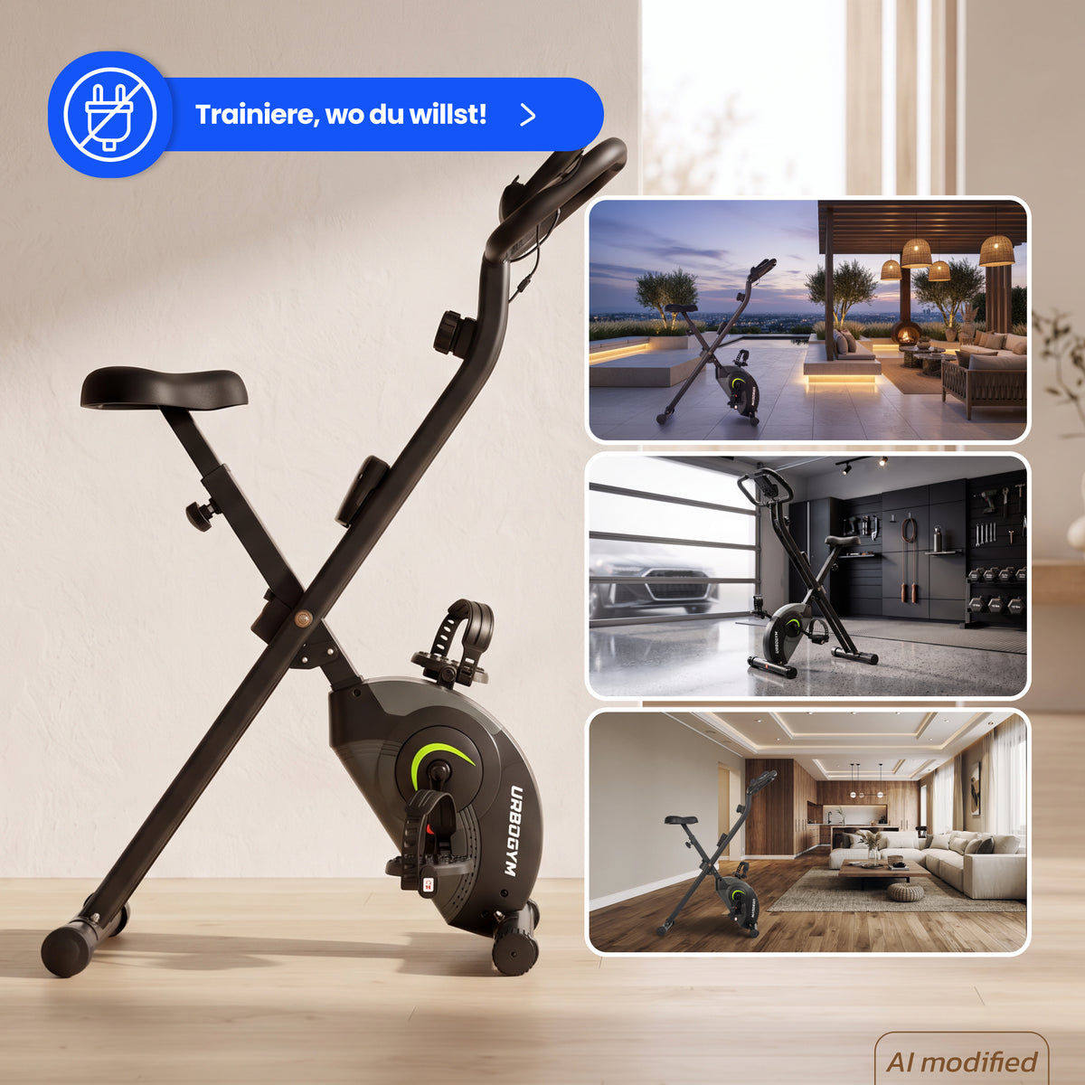 Heimtrainer X-BIKE ALPHA SKILL