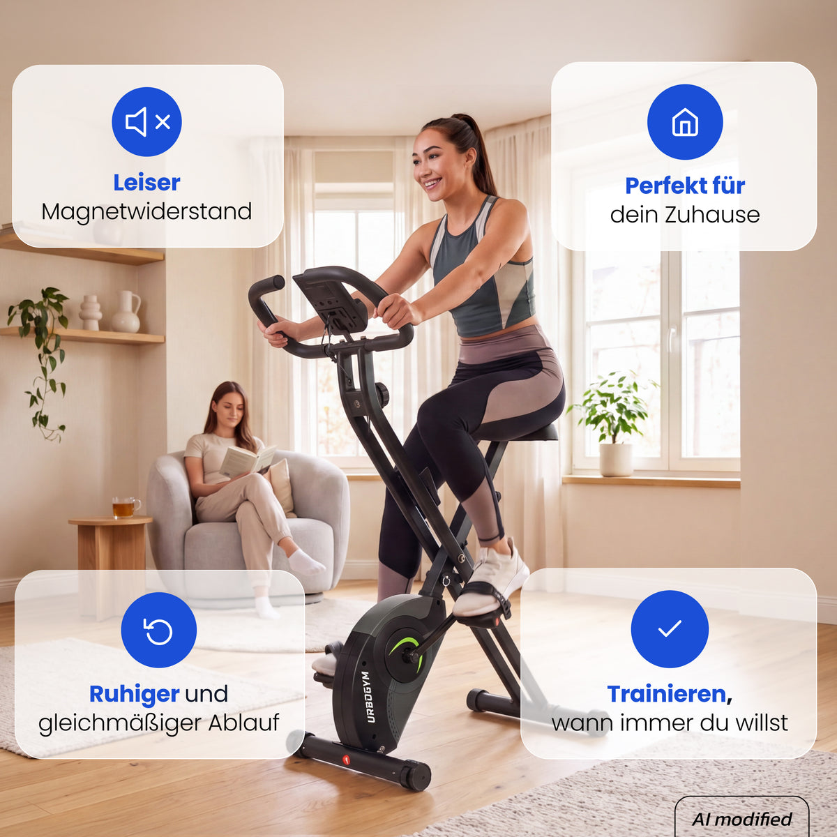 Heimtrainer X-BIKE ALPHA SKILL