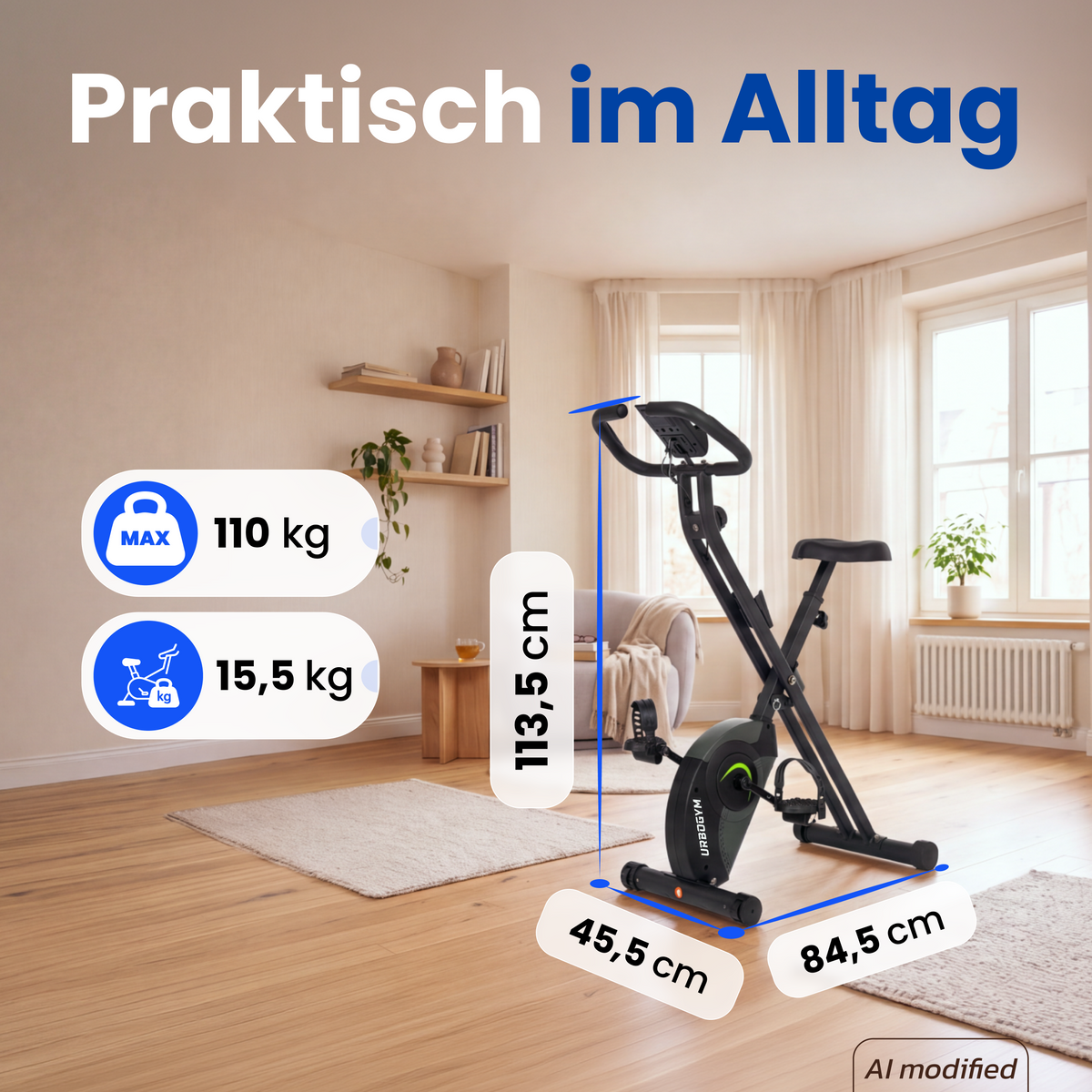 Heimtrainer X-BIKE ALPHA SKILL