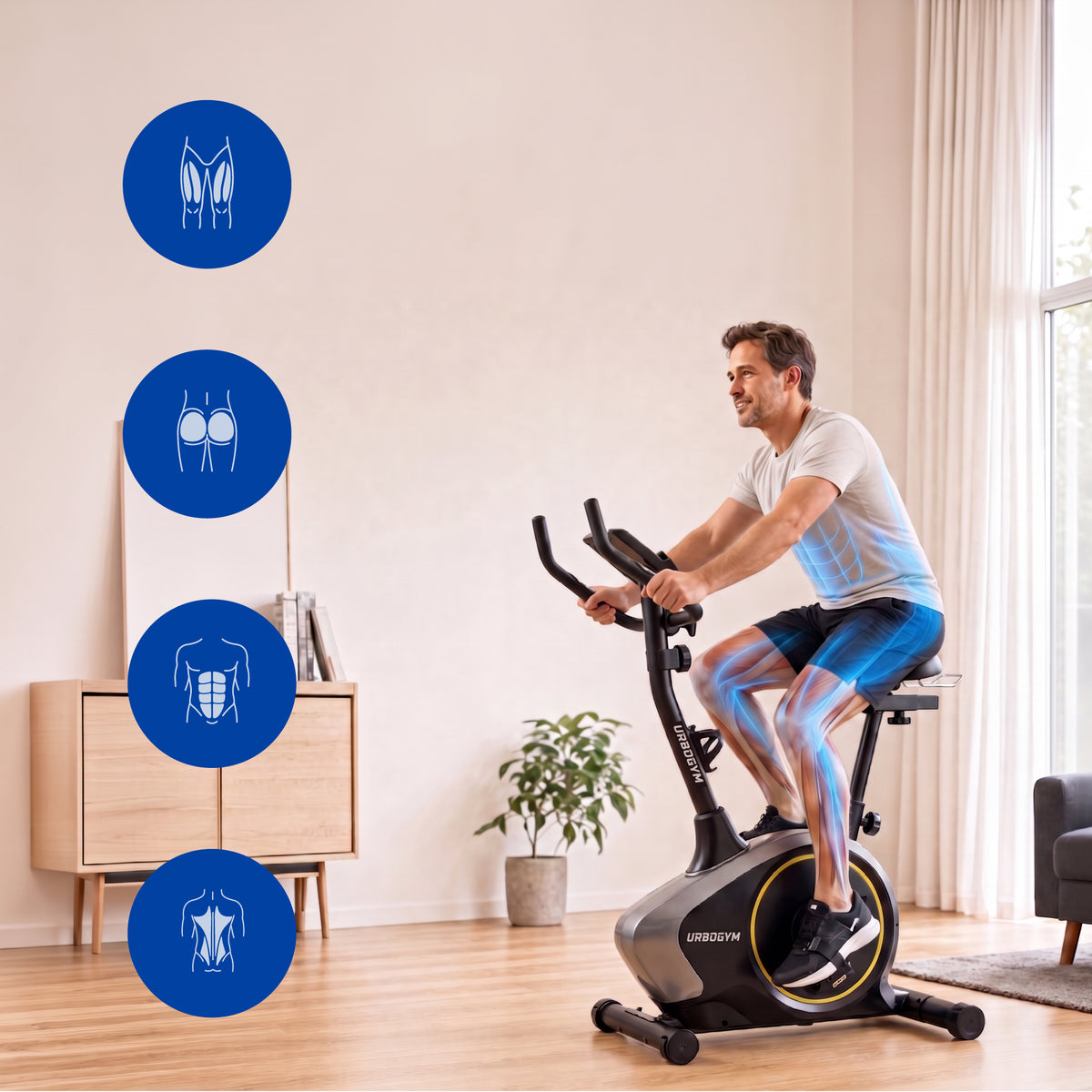 Heimtrainer ARGO YELLOW