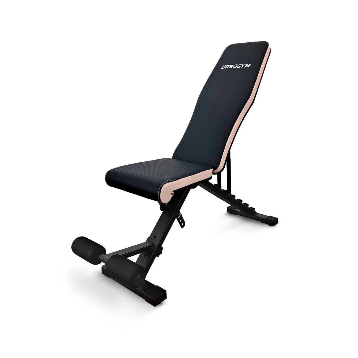 URBOGYM CQ-643 - Verstellbare und klappbare Hantelbank Flachbank bis 200 kg