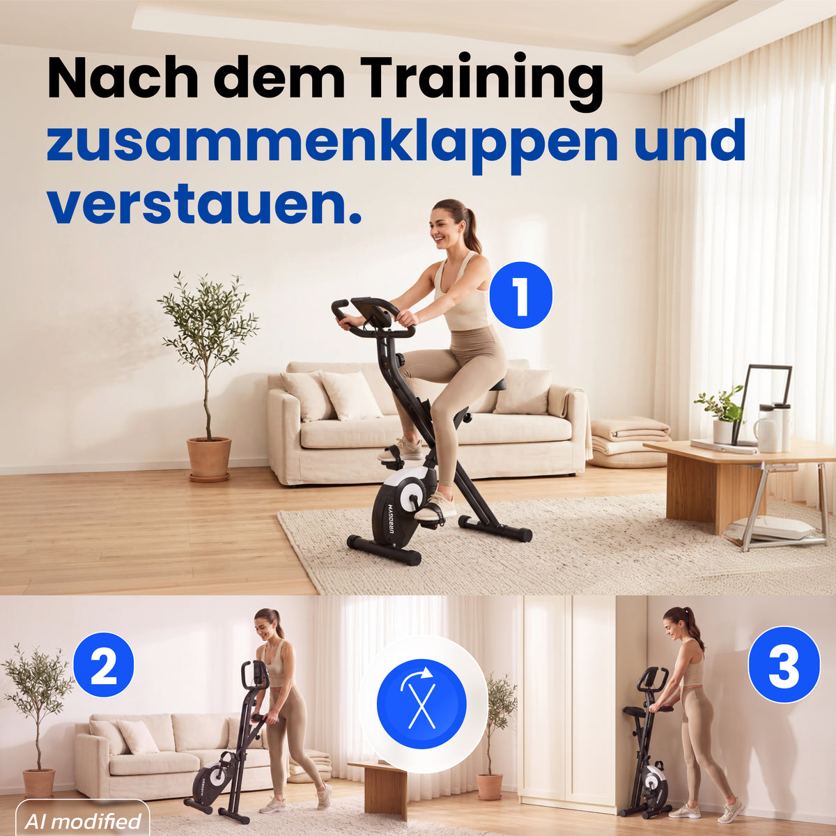 Heimtrainer X-BIKE ALPHA
