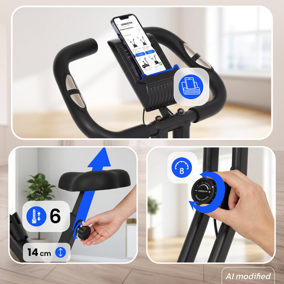 Heimtrainer X-BIKE ALPHA