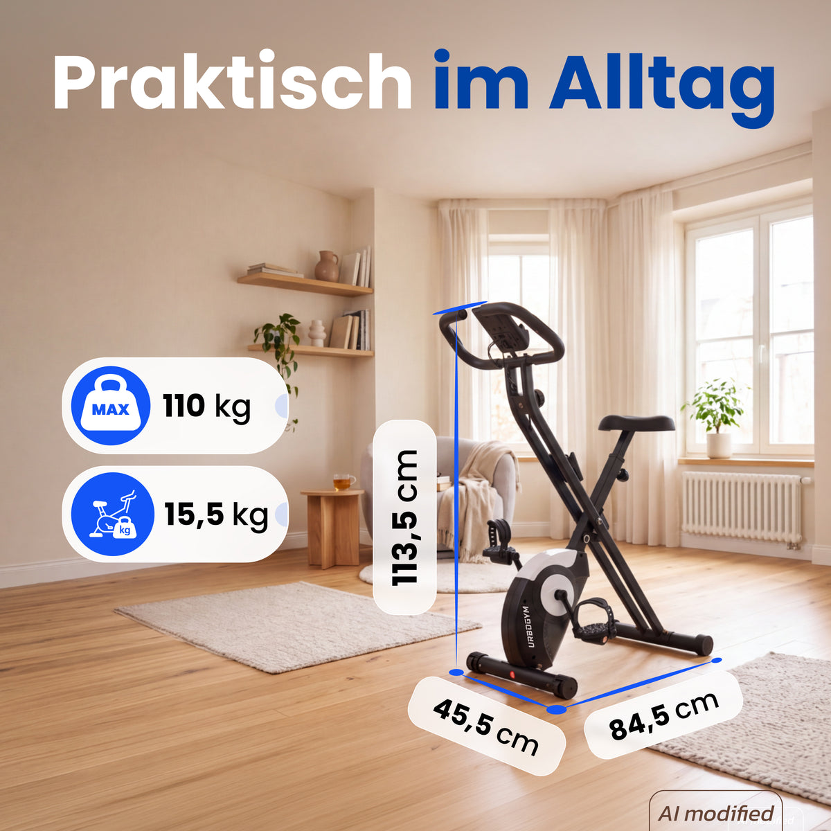 Heimtrainer X-BIKE ALPHA