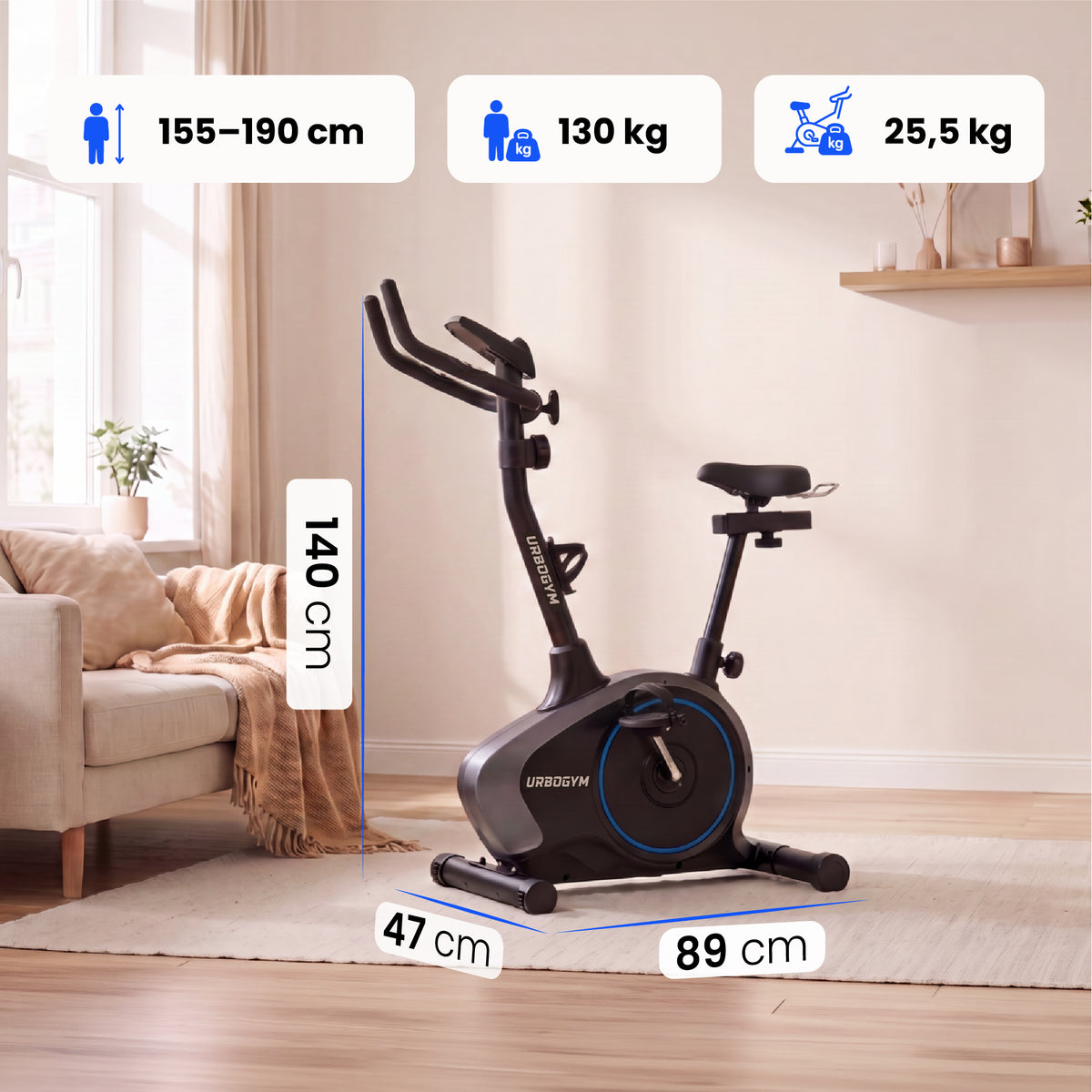 Heimtrainer ARGO BLUE