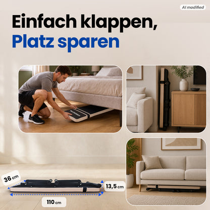 URBOGYM CQ-001 klappbare Hantelbank – Flachbank bis 200 kg