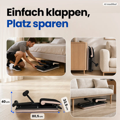 URBOGYM CQ-643 - Verstellbare und klappbare Hantelbank Flachbank bis 200 kg