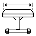 LIEGEFLÄCHENBREITE