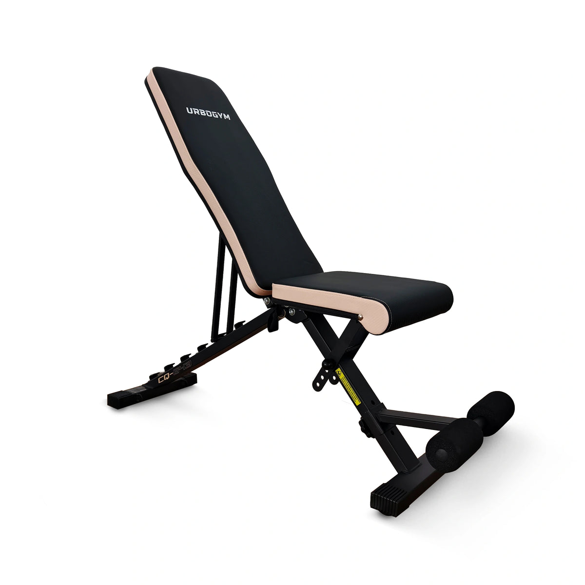 URBOGYM CQ-643 - Verstellbare und klappbare Hantelbank Flachbank bis 200 kg